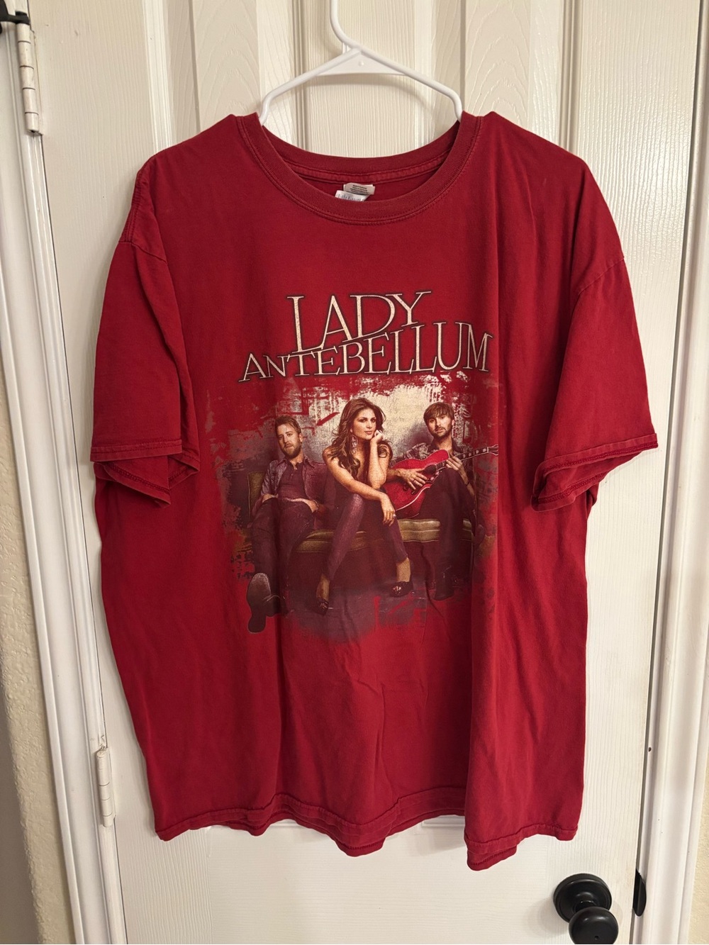 Lady Antebellum Own The Night Tour T-Shirt 2XL Red Country Music concert tee